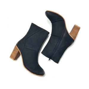 Stacked Heel Boot